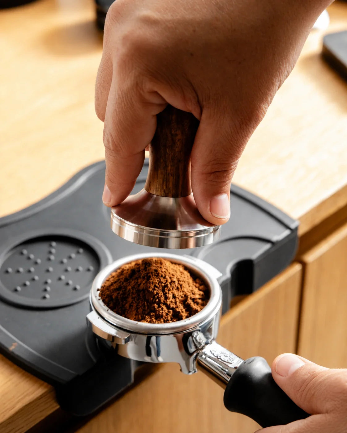 Espresso tamping: A small step that makes a big difference